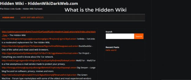 what is the hidden wiki